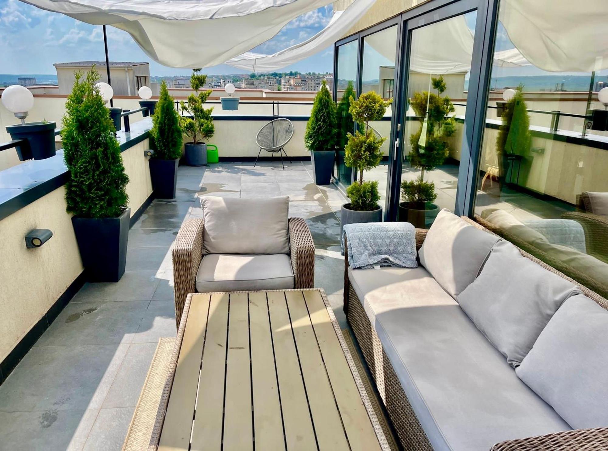 Ferienwohnung Penthouse Exclusive View , Iasi Exterior foto
