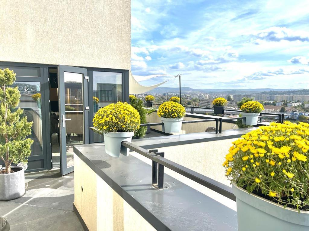 Ferienwohnung Penthouse Exclusive View , Iasi Exterior foto